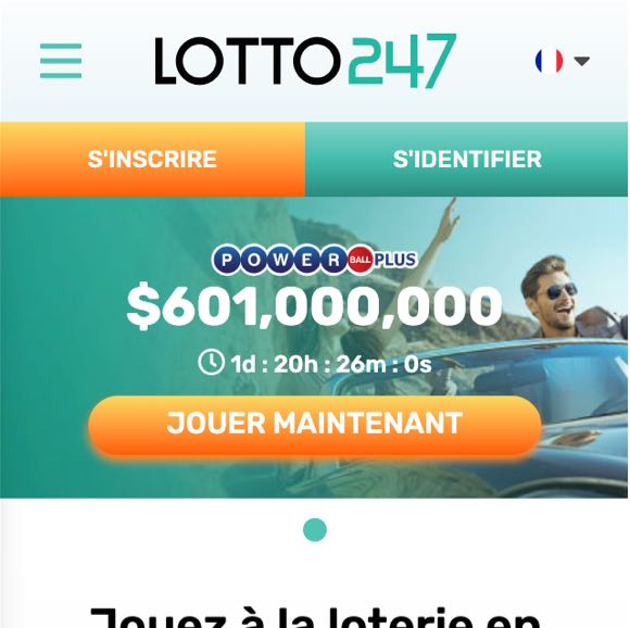 Créez votre compte Lotto247