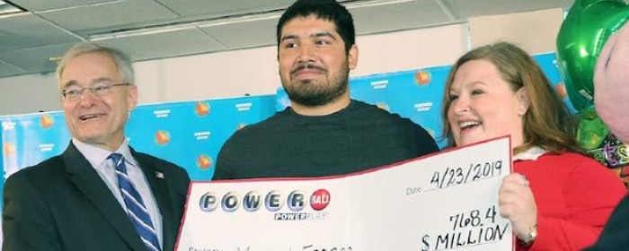 Powerball made this 24 years old 768.4 million richer